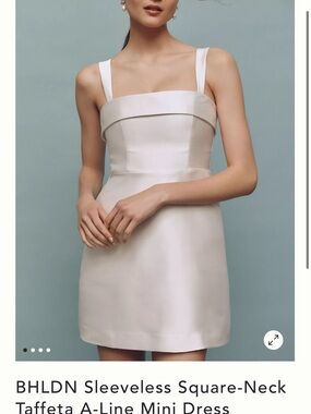 bhldn ella v neck pearl tweed mini dress Ella V-Neck Pearl Tweed Mini Dress